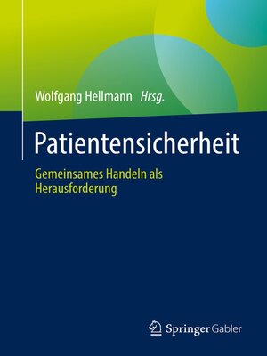 cover image of Patientensicherheit